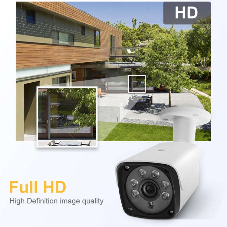 633H2 / A 1080P 3.6mm Lens CCTV DVR Surveillance System IP66 Weatherproof Indoor Security Bullet ...