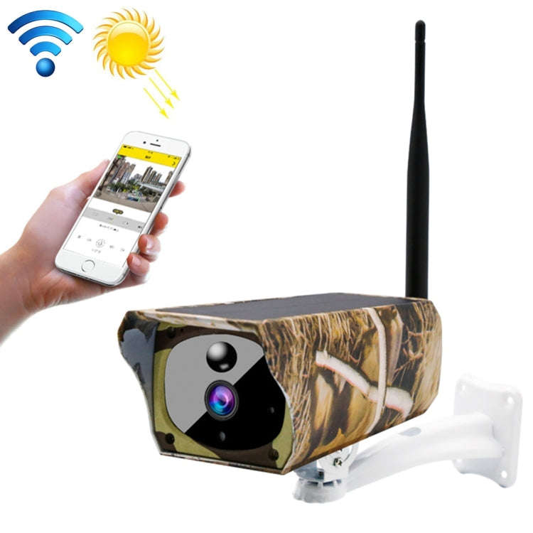 VESAFE VS-Y4 Maple Leaf Pattern 1080P HD Battery Solar WiFi IP Camera, Support PIR Motion Detecti...