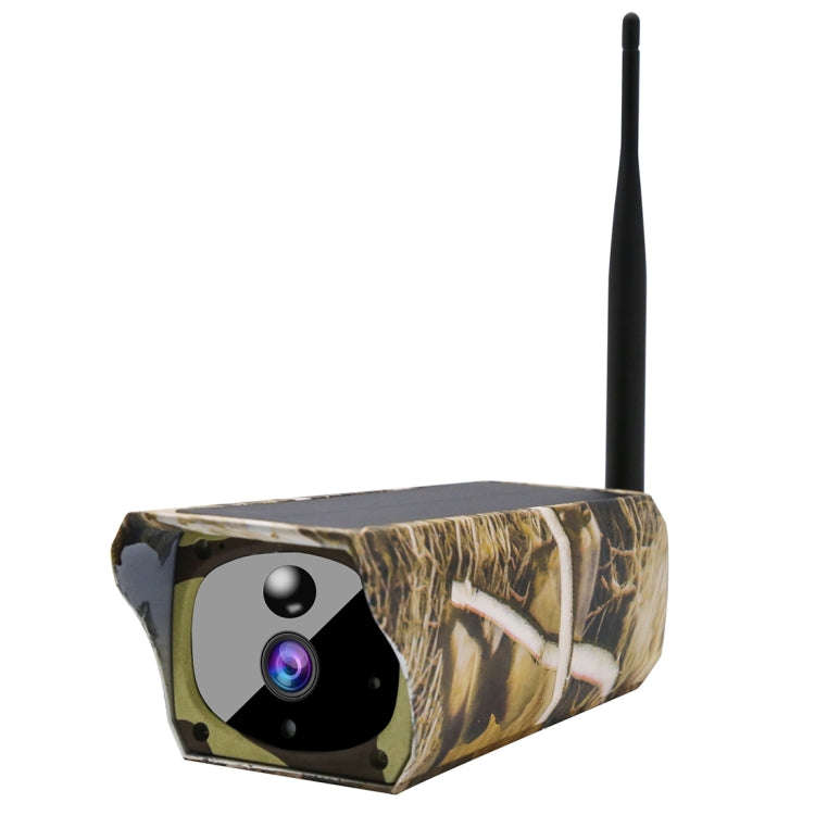 VESAFE VS-Y4 Maple Leaf Pattern 1080P HD Battery Solar WiFi IP Camera, Support PIR Motion Detecti...