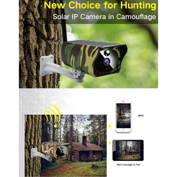 VESAFE VS-Y4 1080P HD Battery Solar WiFi IP Camera, Support PIR Motion Detection & Infrared Night...