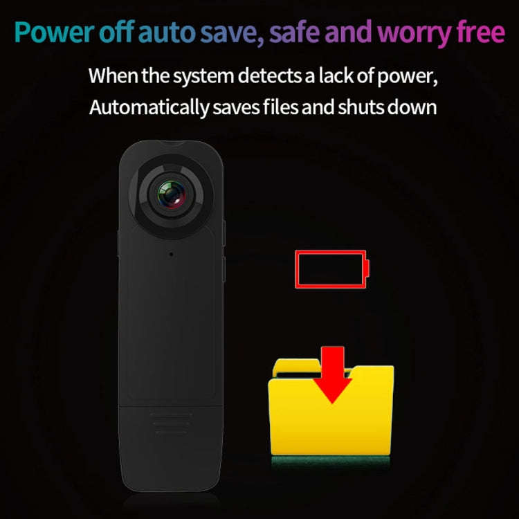 A18 1080P HD Portable Smart Extra Long Standby Recording Pen Camera(Black)