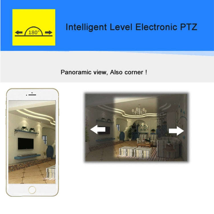 Anpwoo MN001 3518Ev200 1.0 MP Mini HD WiFi IP Camera with 6 PCS Infrared LEDs, Support Motion Det...