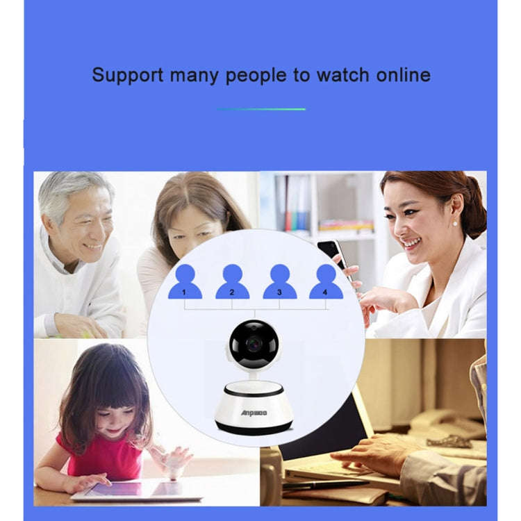 Anpwoo YT001 720P HD WiFi IP Camera with 6 PCS Infrared LEDs, Support Motion Detection & Night Vi...