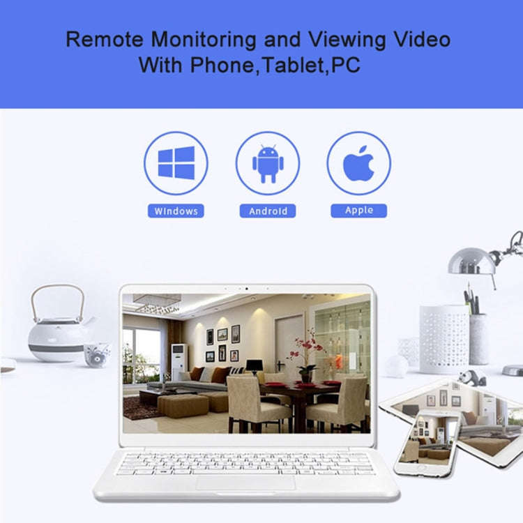 Anpwoo YT001 720P HD WiFi IP Camera with 6 PCS Infrared LEDs, Support Motion Detection & Night Vi...