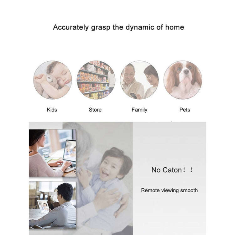 Anpwoo YT001 720P HD WiFi IP Camera with 6 PCS Infrared LEDs, Support Motion Detection & Night Vi...