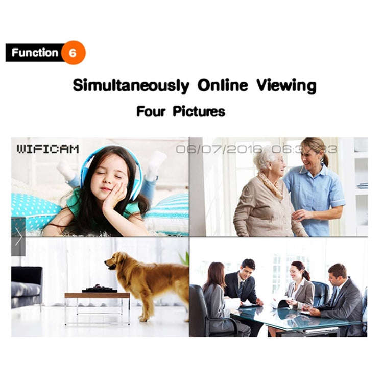 Anpwoo YT002 Ingenic T10 720P HD WiFi IP Camera with 11 PCS Infrared LEDs, Support Motion Detecti...