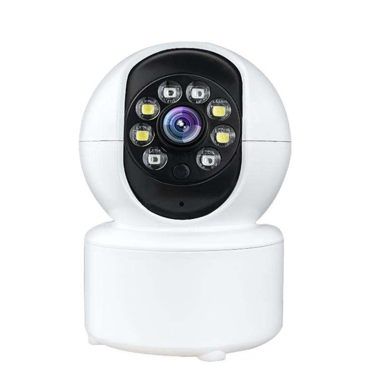 A10 Mini 360 PTZ WiFi Surveillance Camera Smart Home IP Camera  Night Vision Baby Monitor (White)