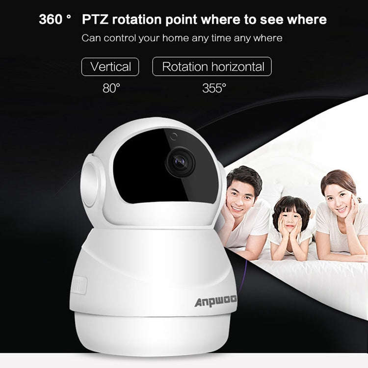 Anpwoo Warrior GM8135+SC2145 1080P HD WiFi IP Camera, Support Motion Detection & Infrared Night V...