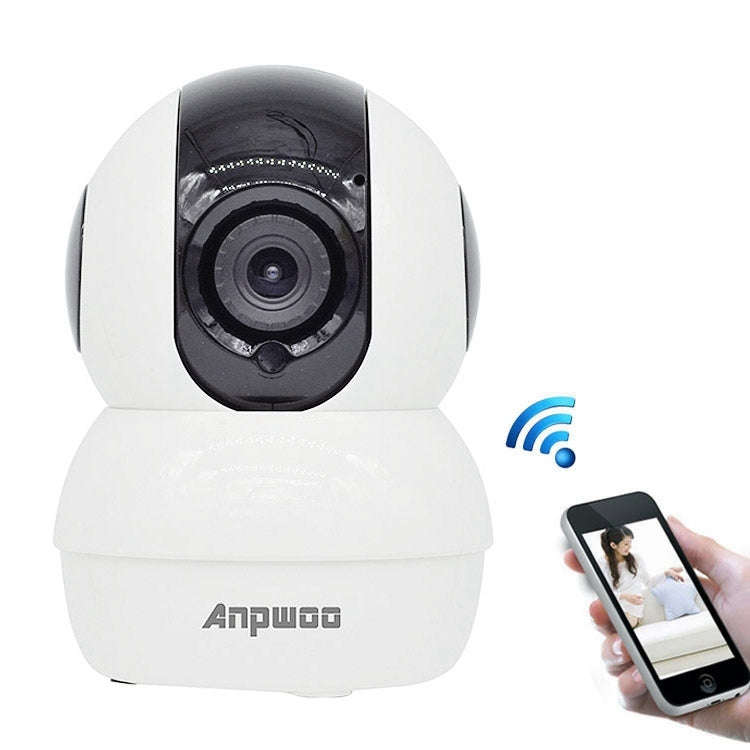 Anpwoo YT006 720P HD WiFi IP Camera, Support Motion Detection & Infrared Night Vision & SD Card(M...