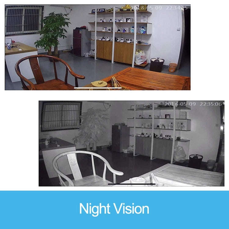 Anpwoo YT006 720P HD WiFi IP Camera, Support Motion Detection & Infrared Night Vision & SD Card(M...