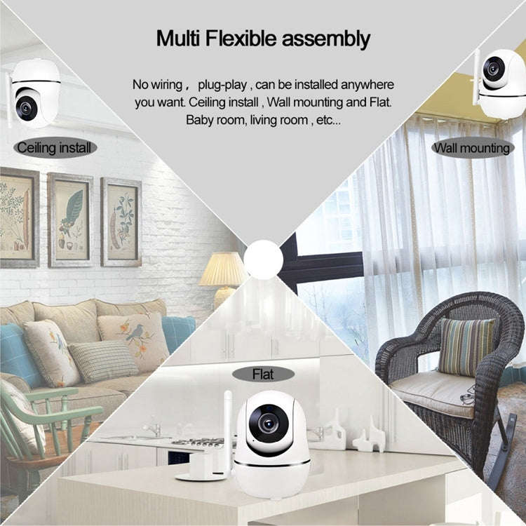 Anpwoo YT008 720P HD WiFi IP Camera, Support Motion Detection & Infrared Night Vision & SD Card(M...