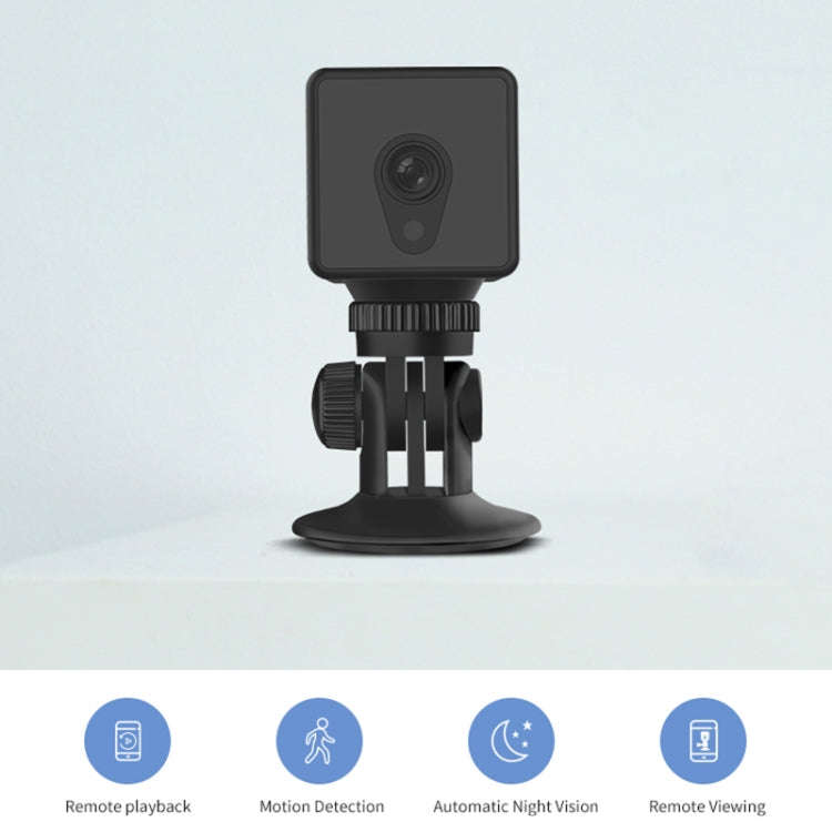 CAMSOY S1T 1080P WiFi Wireless Network Action Camera Wide-angle Recorder (Black)