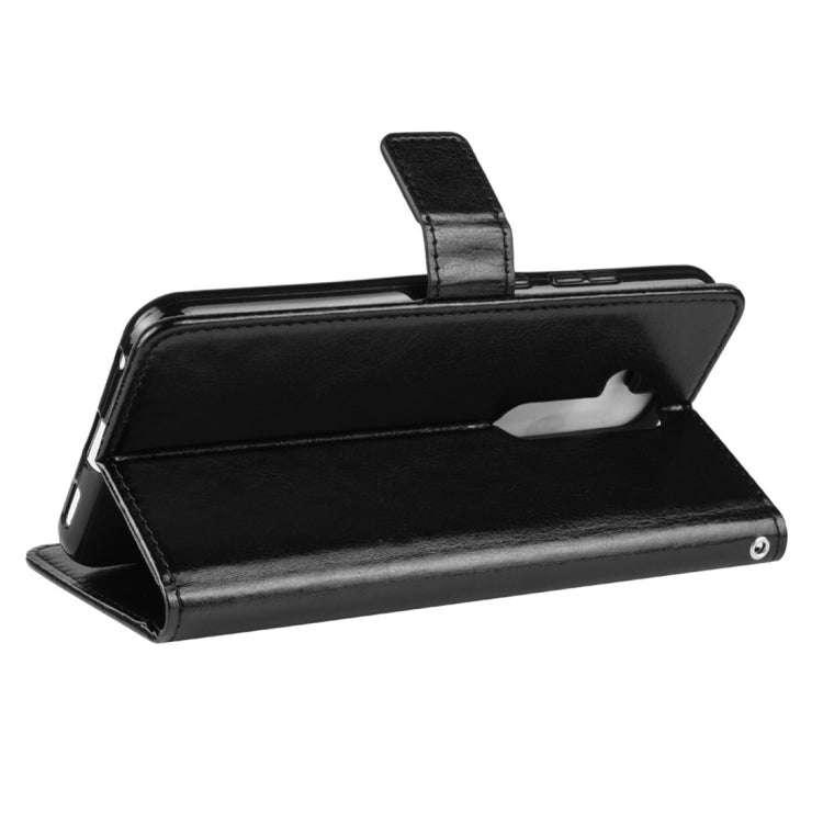Crazy Horse Texture Horizontal Flip Leather Case for Nokia X71 (8.1 Plus), with Holder & Card Slo...