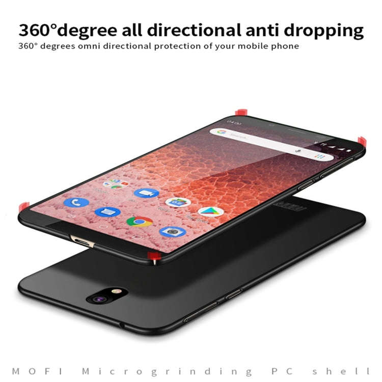 MOFI Frosted PC Ultra-thin Hard Case for Nokia 1 Plus (Rose Gold)
