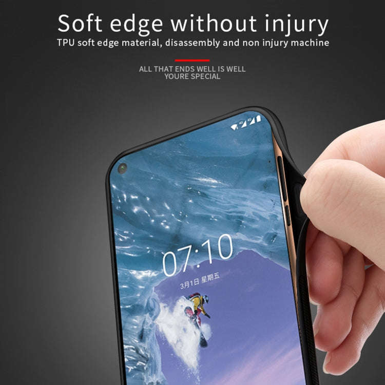PINWUYO Honors Series Shockproof PC + TPU Protective Case for Nokia X71 (Black)