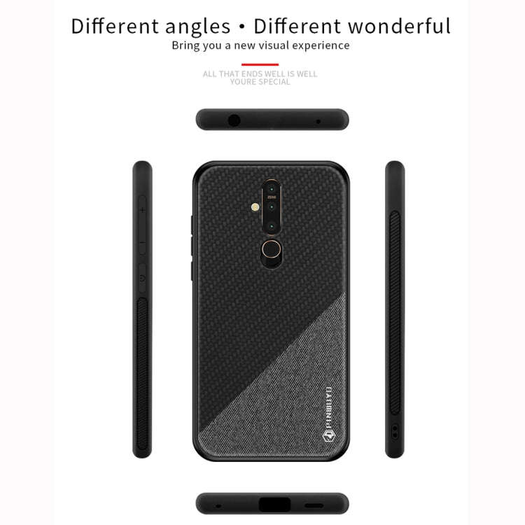 PINWUYO Honors Series Shockproof PC + TPU Protective Case for Nokia X71 (Brown)
