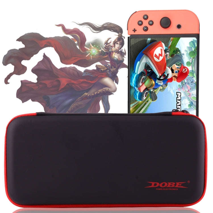 DOBE For Nintendo Switch Game Console Travel Carrying Storage Box Zipper Protective Bag Holder Sh...