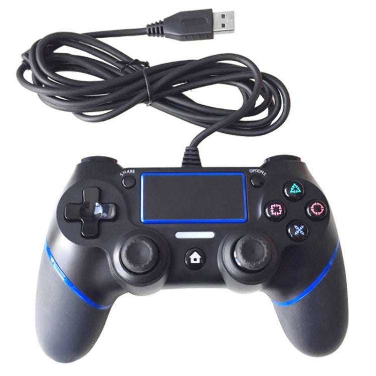 Wired Game Controller for Sony Playstation PS4(Blue)