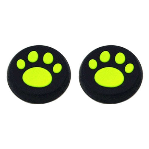 4 PCS Cute Cat Paw Silicone Protective Cover for PS4 / PS3 / PS2 / XBOX360 / XBOXONE / WIIU Gamep...