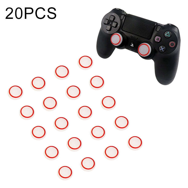 20 PCS Luminous Silicone Protective Cover for PS4 / PS3 / PS2 / XBOX360 / XBOXONE / WIIU Gamepad ...