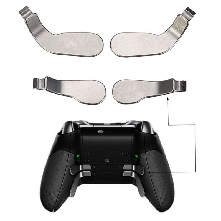 18 PCS Game Controller Handle Key Replacement Accessories for Xbox One ELITE(Green)