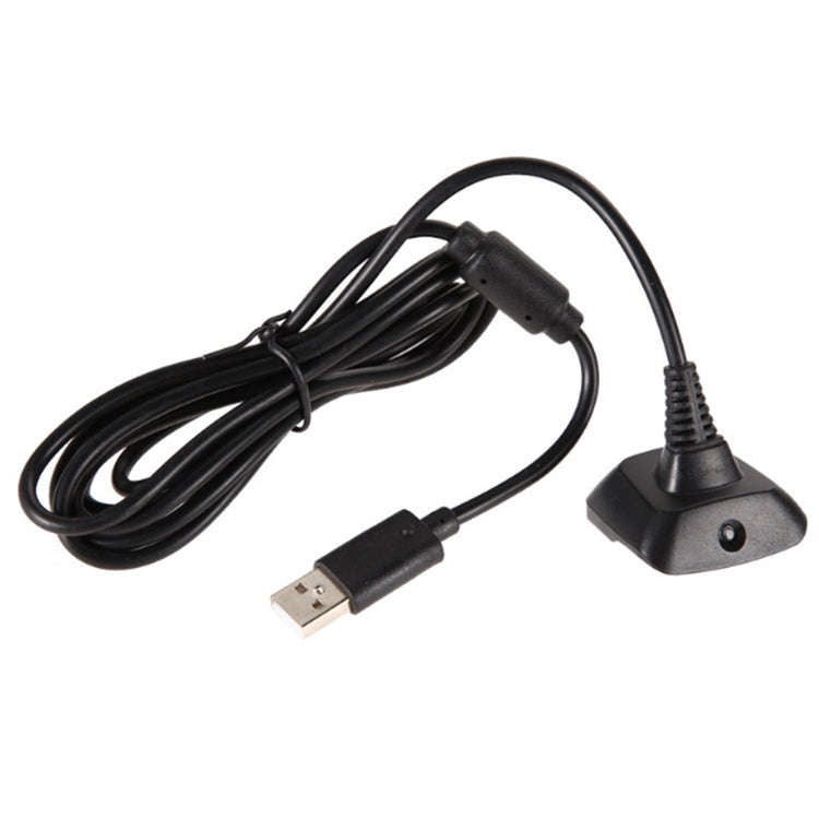 XBOX360 1.5m Wireless Controller Charging Cable with Magnetic for XBOX360(Black)