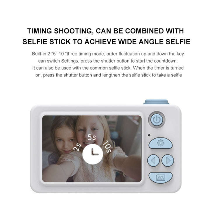 D9 8.0 Mega Pixel Lens Fashion Thin and Light Mini Digital Sport Camera with 2.0 inch Screen & El...