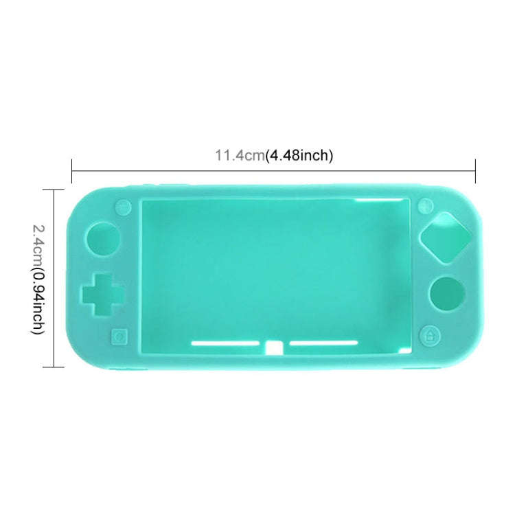IPLAY Game Host Silicone Full Coverage Protective Case with Screen Protector for Switch Lite(Mint...