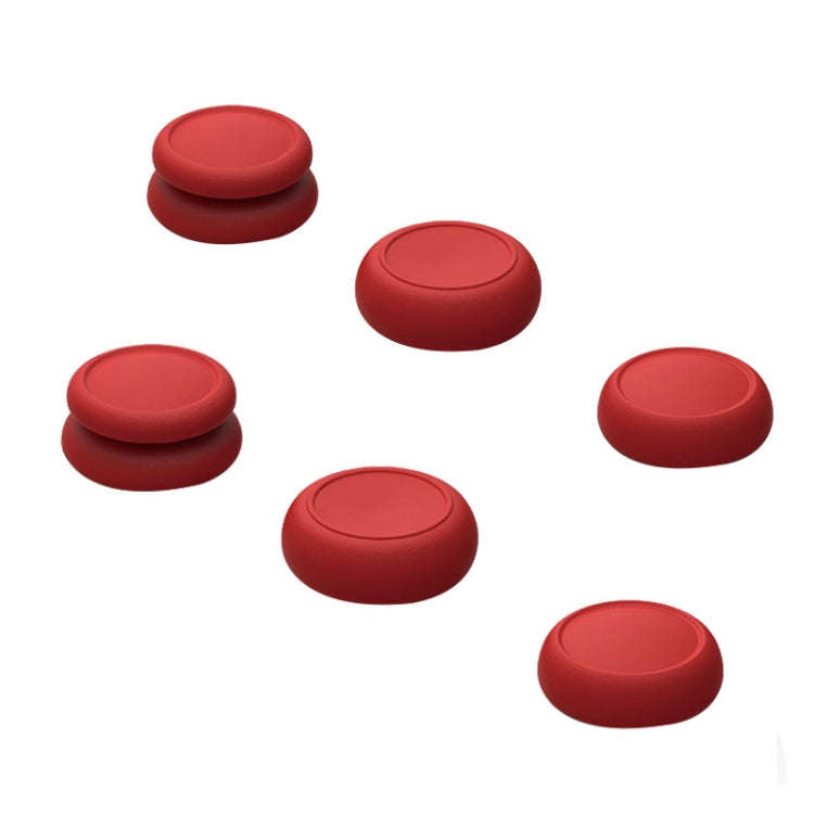 Left + Right Gamepad Rocker Cap Button Cover for Switch(Red)