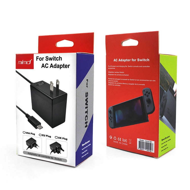 AC Adapter Charger for Nintend Switch, EU Plug