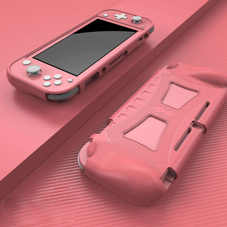 TPU Soft Protective Shell Drop Resistance for Nintendo Switch Lite(Pink)