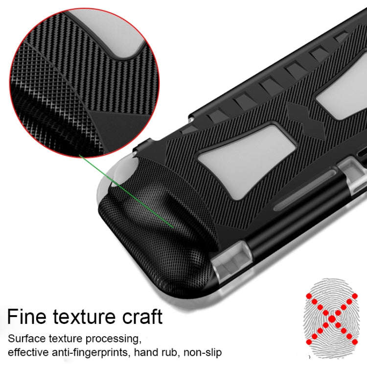 TPU Soft Protective Shell Drop Resistance for Nintendo Switch Lite(Black)