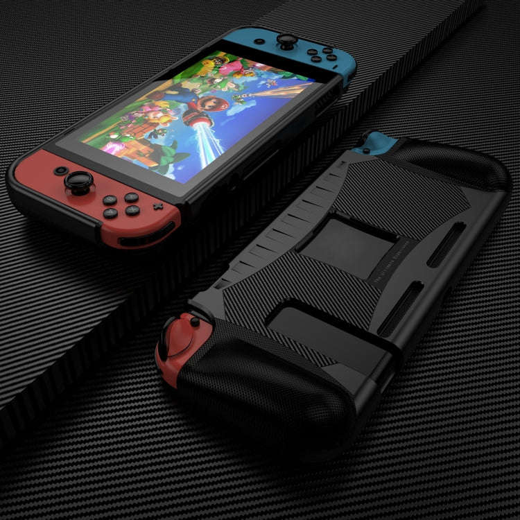 TPU Soft Protective Shell Drop Resistance for Nintendo Switch(Black)