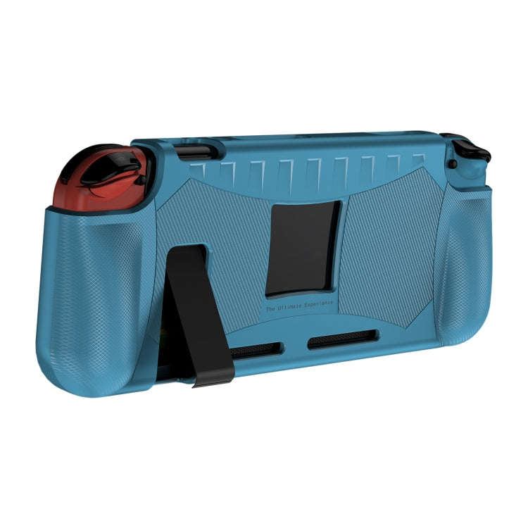 TPU Soft Protective Shell Drop Resistance for Nintendo Switch(Blue)