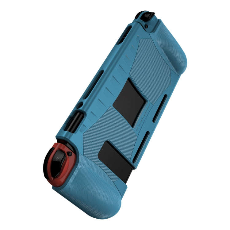 TPU Soft Protective Shell Drop Resistance for Nintendo Switch(Blue)
