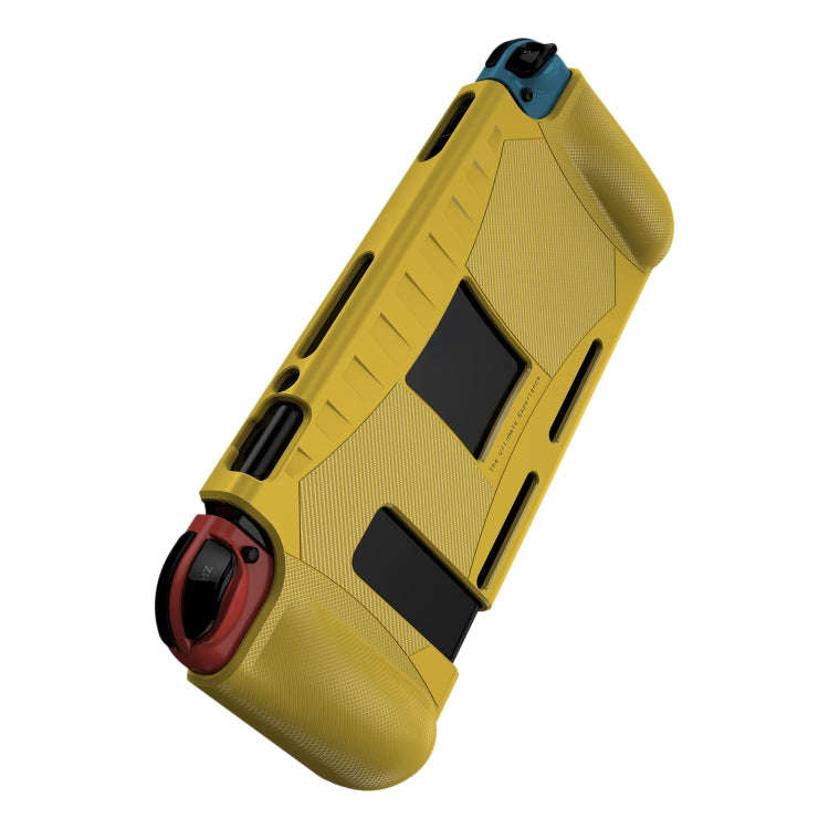 TPU Soft Protective Shell Drop Resistance for Nintendo Switch(Yellow)