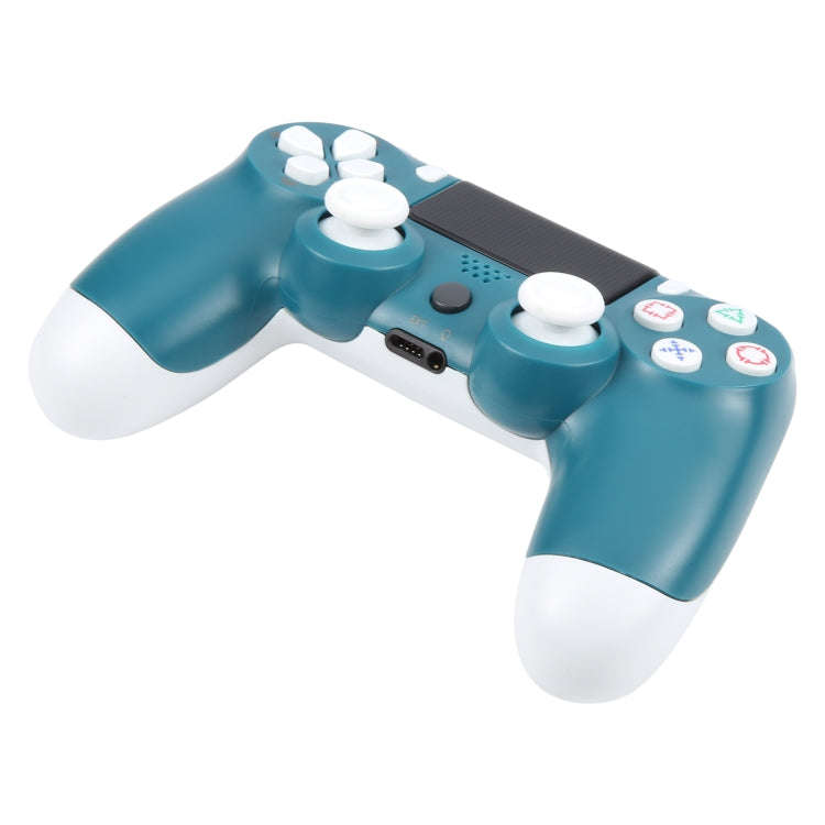 Wireless Bluetooth Snowflake Button Game Controller for Sony PS4 (Green)