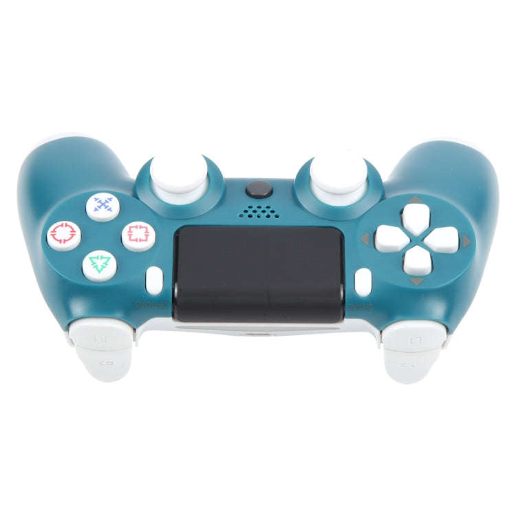 Wireless Bluetooth Snowflake Button Game Controller for Sony PS4 (Green)