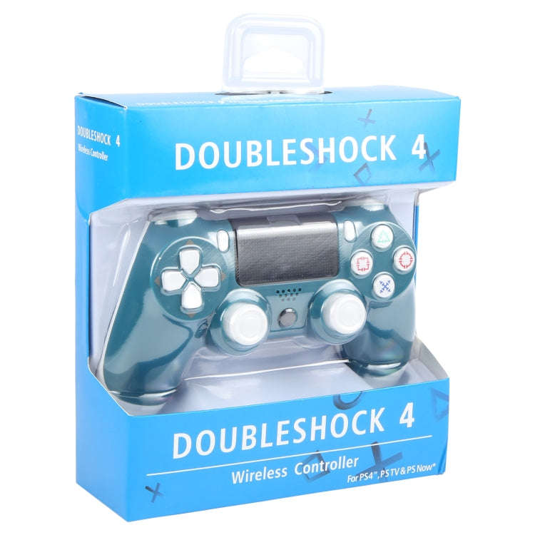 Wireless Bluetooth Snowflake Button Game Controller for Sony PS4 (Green)
