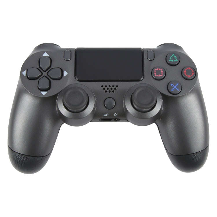 Wireless Bluetooth Snowflake Button Game Controller for Sony PS4 (Grey)