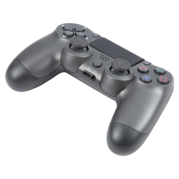 Wireless Bluetooth Snowflake Button Game Controller for Sony PS4 (Grey)