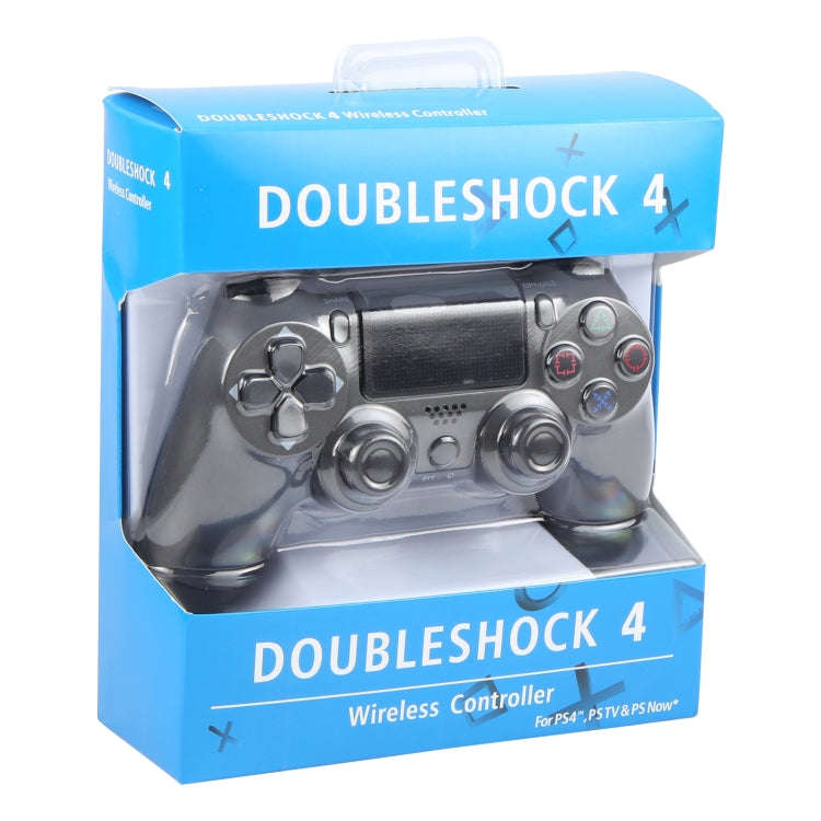 Wireless Bluetooth Snowflake Button Game Controller for Sony PS4 (Grey)