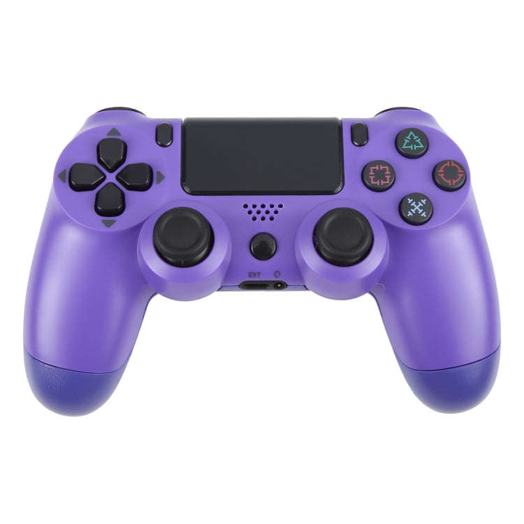 Wireless Bluetooth Snowflake Button Game Controller for Sony PS4 (Purple)