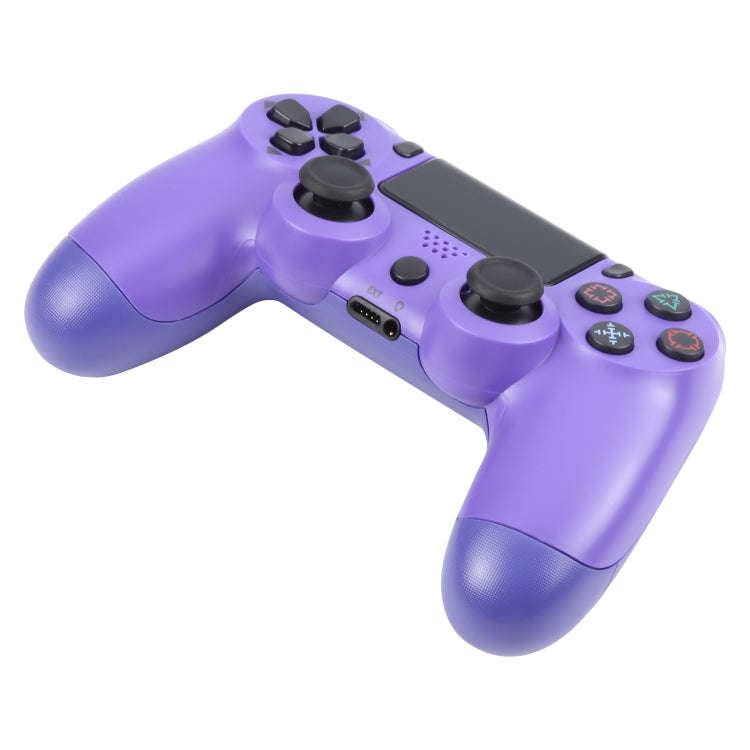 Wireless Bluetooth Snowflake Button Game Controller for Sony PS4 (Purple)
