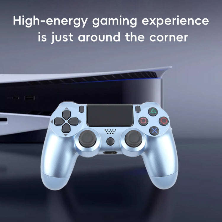 Wireless Bluetooth Snowflake Button Game Controller for Sony PS4 (Bronze)