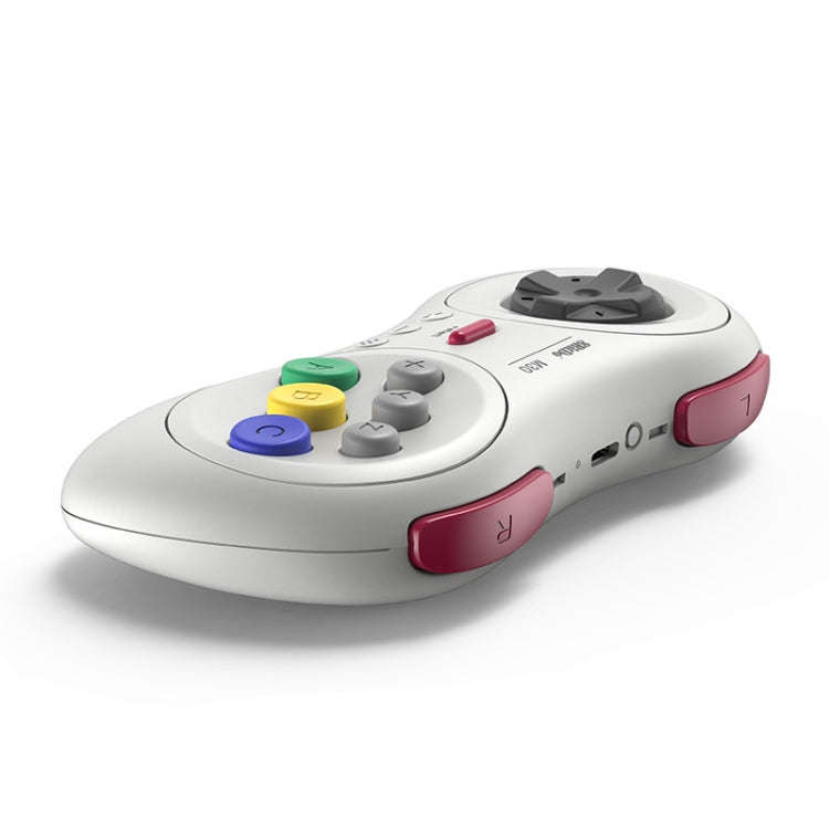 8BitDo M30 Bluetooth Gamepad for Nintendo Switch, Mac OS, Android, Steam, Windows (White)