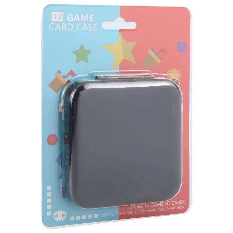 12 in 1 Box Memory Card Holder Box for Nintendo Switch(Black)