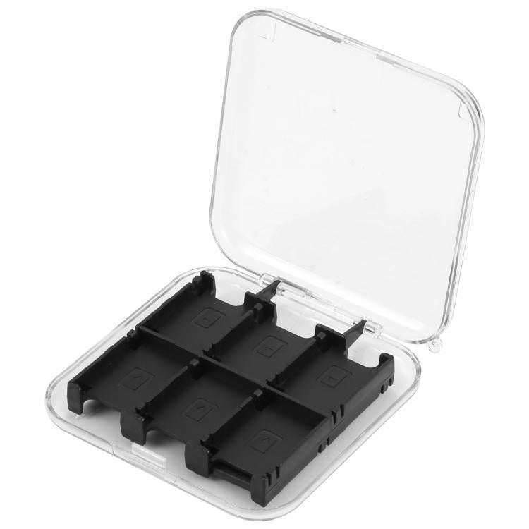 12 in 1 Box Memory Card Holder Box for Nintendo Switch(Silver)