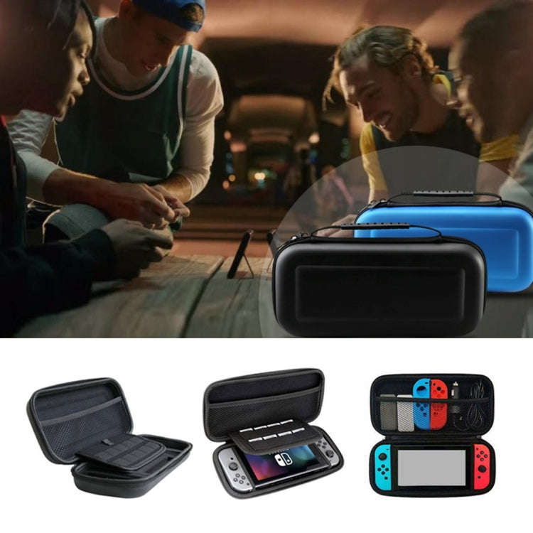 Portable EVA Storage Bag Handbag Protective Box for Nintendo Switch(Black)