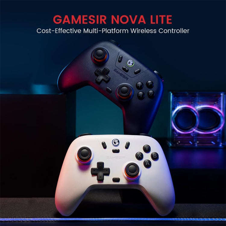 GameSir Nova Lite PC T4N Lite Bluetooth Wireless Gamepad Game Controller for Nintendo Switch (Dar...